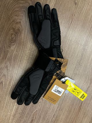 Guantes Moto Invierno By City Negros y Grises M
