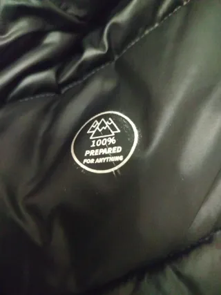 Chaqueta acolchada reversible niña