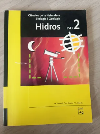 Libro Hidros 2 ESO Biologia i Geologia