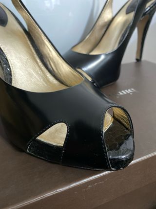 Zapatos tacón Bimba y Lola destalonados