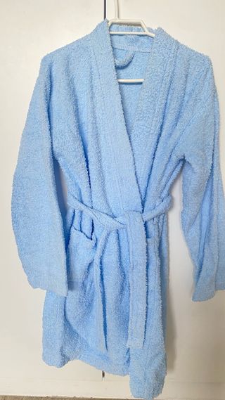 Albornoz infantil azul