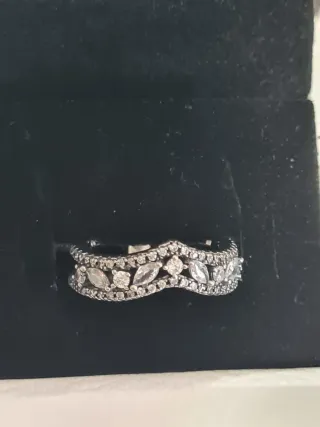 Anillo Pandora Plata Tiara talla 54