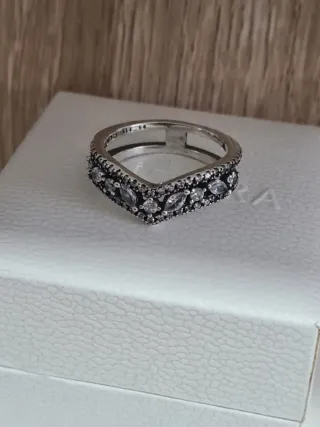 Anillo Pandora Plata Tiara talla 54