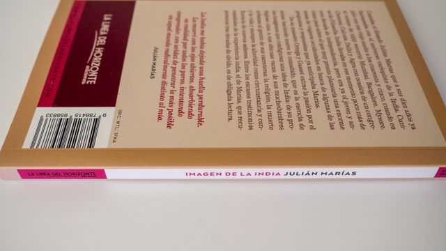 Imagen de la India, Julián Marías