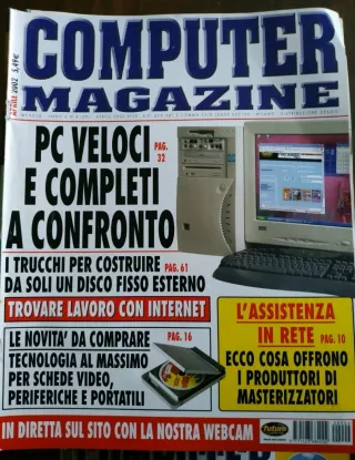 Lotto n.2 - Riviste PC COMPUTER MAGAZINE + 5 PRO