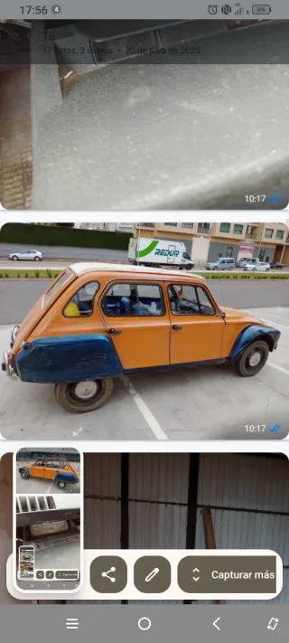 Citroen C1 1995 y dyane 6 Los 2 vehículos.