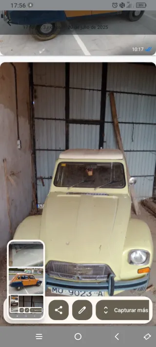 Citroen C1 1995 y dyane 6 Los 2 vehículos.