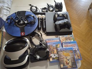 PS4 (PlayStation 4) Nera + Accessori