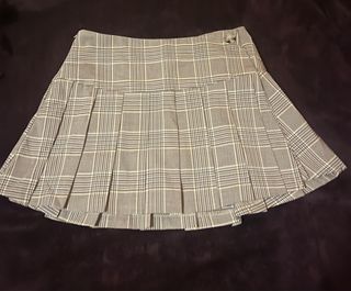 Falda pantalón Stradivarius cuadros