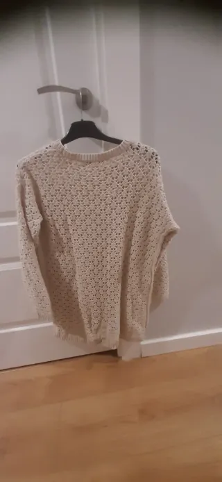 Jersey de punto beige