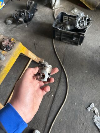 Cilindro 50cc de aire con 2 pistones