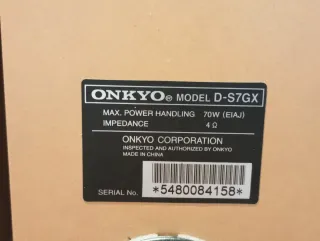 Altavoces Onkyo D-S7GX Marrones