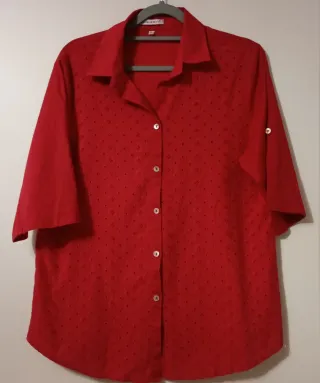 Camicetta donna  tg L rossa