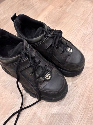 Botas Buffalo Negras Talla 37