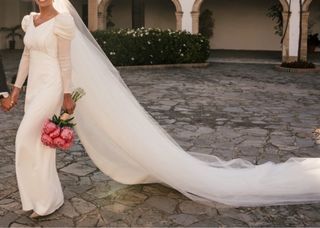 Velo de Novia Blanco