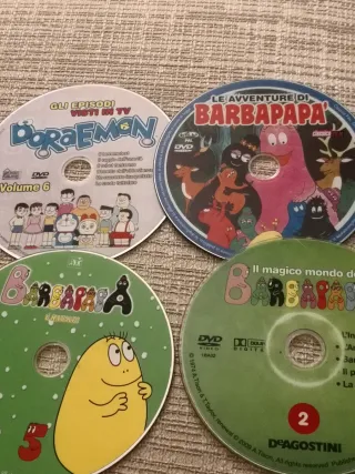 Doraemon & Barbapapa DVD Collection altro 16 dvd