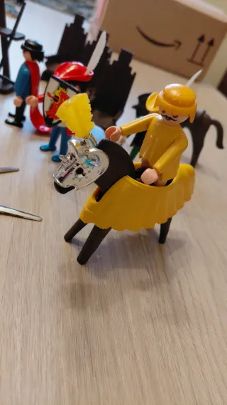 Playmobil Caballeros y Trono