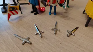 Playmobil Caballeros y Trono