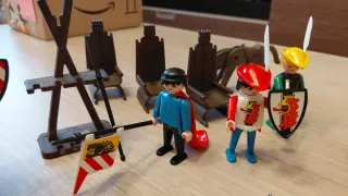 Playmobil Caballeros y Trono
