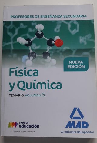 Profesores de Enseñanza Secundaria. Física y Qu...