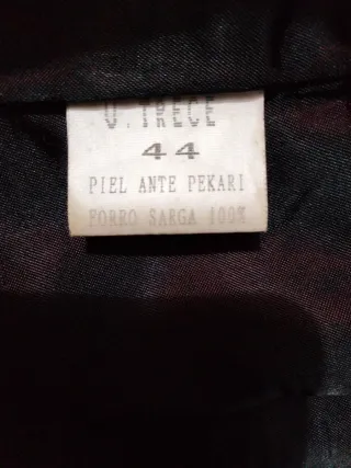 Chaqueta de piel mujer color burdeos