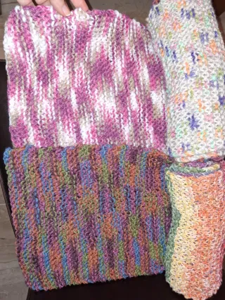 Sciarpe a maglia autunno/inverno