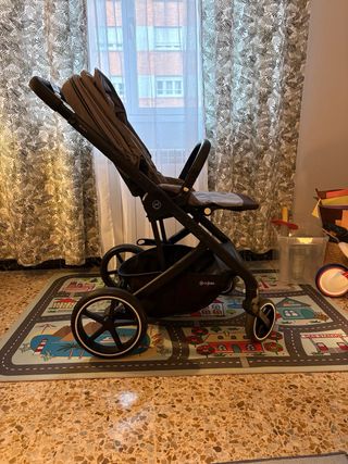 Silla coche, capazo y huevito bebé Cybex balios S
