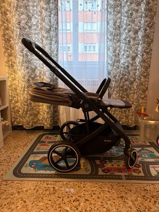 Silla coche, capazo y huevito bebé Cybex balios S