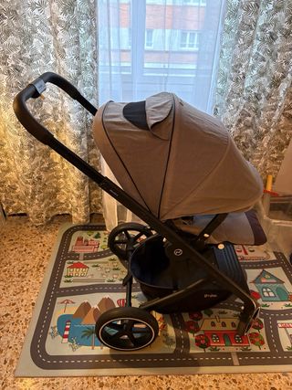 Silla coche, capazo y huevito bebé Cybex balios S