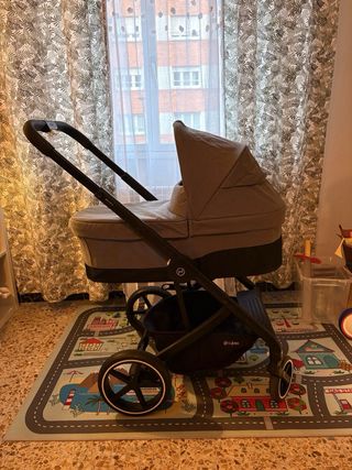 Silla coche, capazo y huevito bebé Cybex balios S
