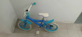 Bicicleta infantil 14 pulgadas azul