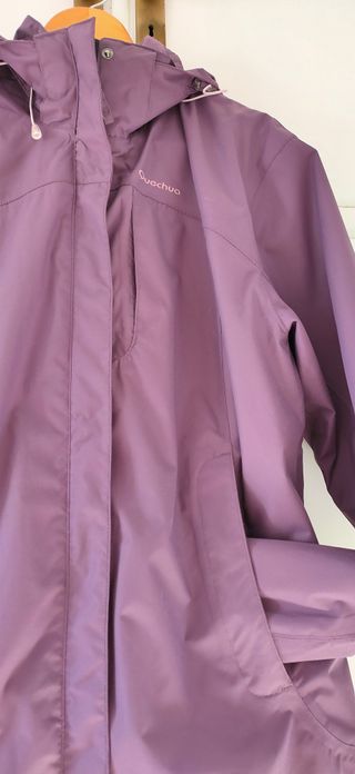 Chaqueta impermeable lila Quechua
