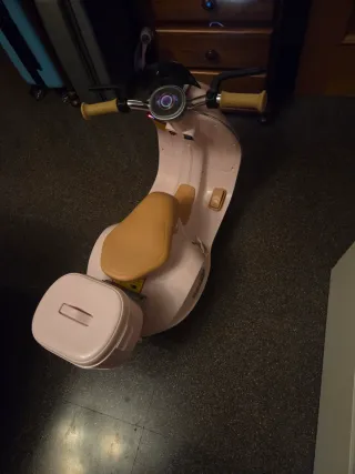 Moto Eléctrica Infantil Rosa