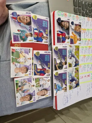 Lote cromos fútbol Liga Este: Lamine Yamal, Balde