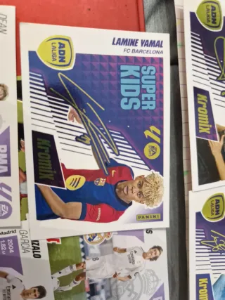 Lote cromos fútbol Liga Este: Lamine Yamal, Balde