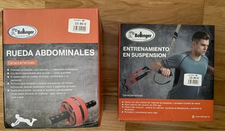 Rueda Abdominales y Entrenamiento Suspensión