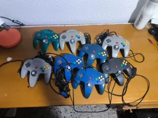 Lote 8 Mandos Nintendo 64