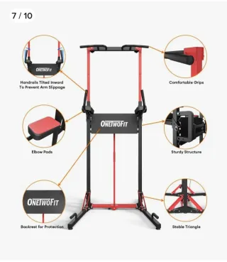 ONETWOFIT Torre de Potencia Plegable