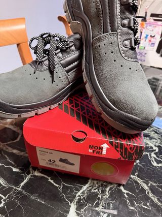 Botas de seguridad MON TO FRI negras y grises