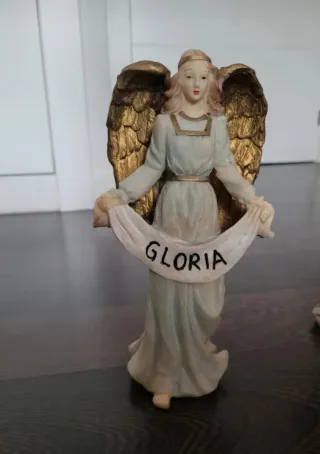 Figuras Belén Nacimiento Reyes Magos Ángel