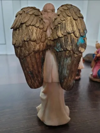 Figuras Belén Nacimiento Reyes Magos Ángel