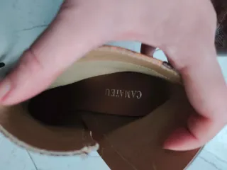 Botines efecto piel serpiente