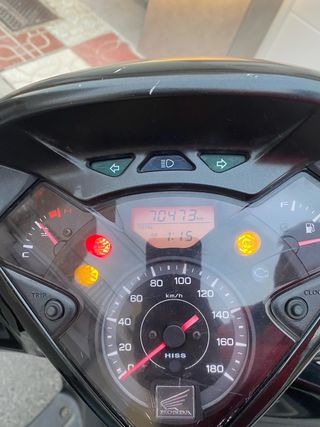 Honda SH 300i Scooter Negra