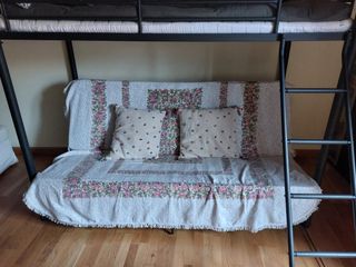 Litera con Sofá Cama +colchones y colchonetas