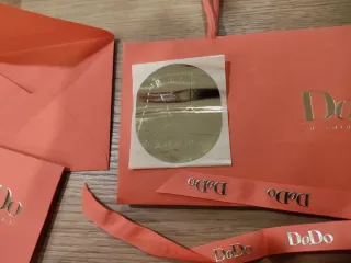 Scatola e busta bracciale Dodo rosso natale