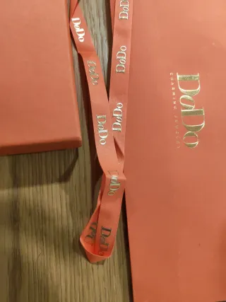 Scatola e busta bracciale Dodo rosso natale