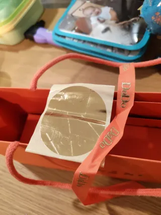 Scatola e busta bracciale Dodo rosso natale