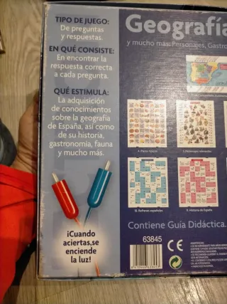 Juego Lectron Geografía de España