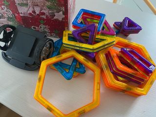 Juego de imanes de construcción