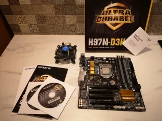 Intel Core i5 + Placa Base Gigabyte H97M-D3H